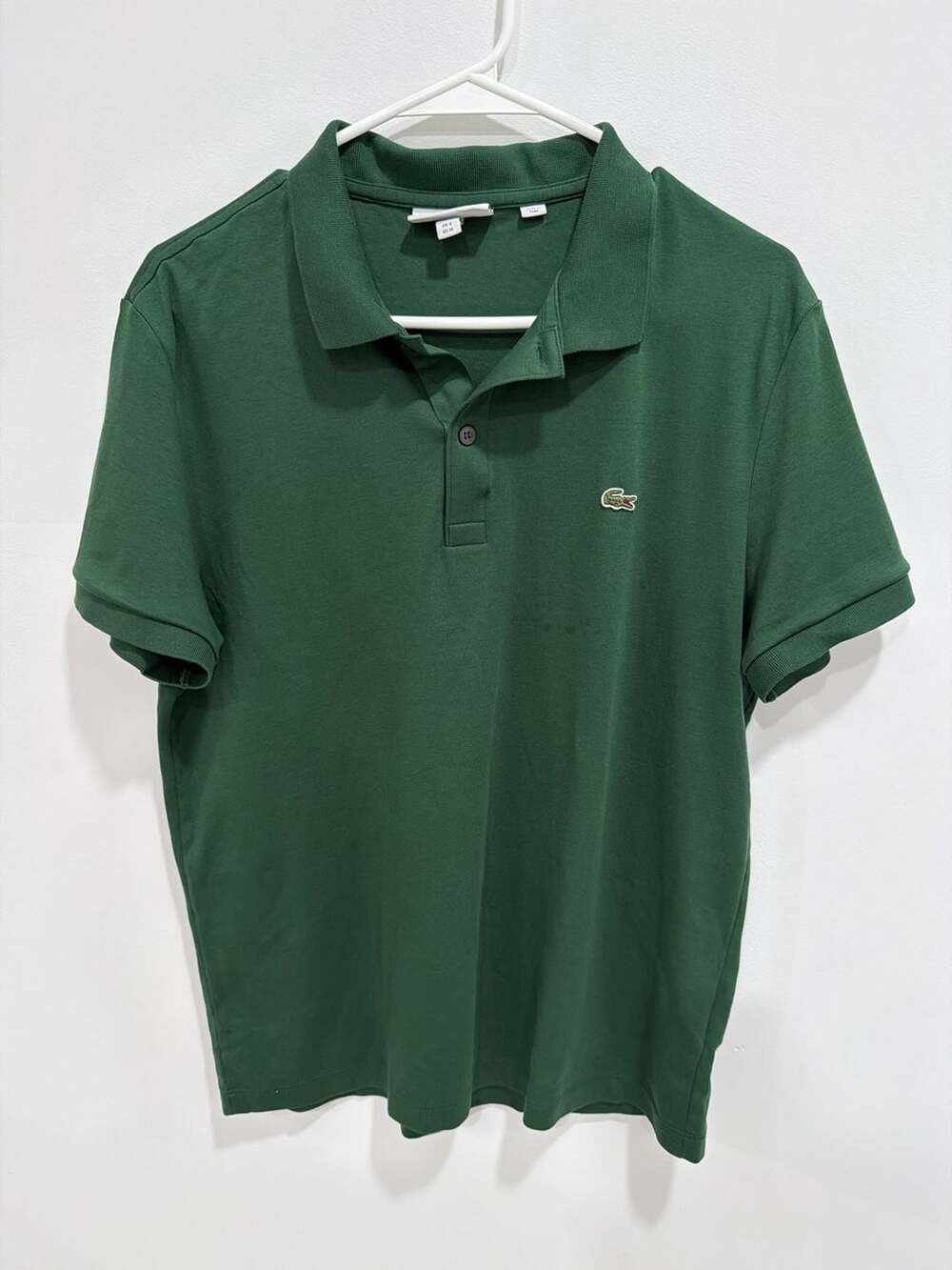 Lacoste Men's Regular Fit Pima Cotton Polo Shirt - Picture 5 of 5